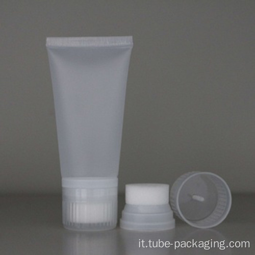 Tubo cosmetico in plastica da 100 ml e 200 ml per confezioni di crema per le mani